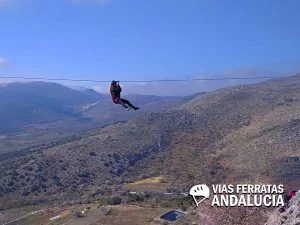 Tirolina de Cable Ferrata Zafarraya